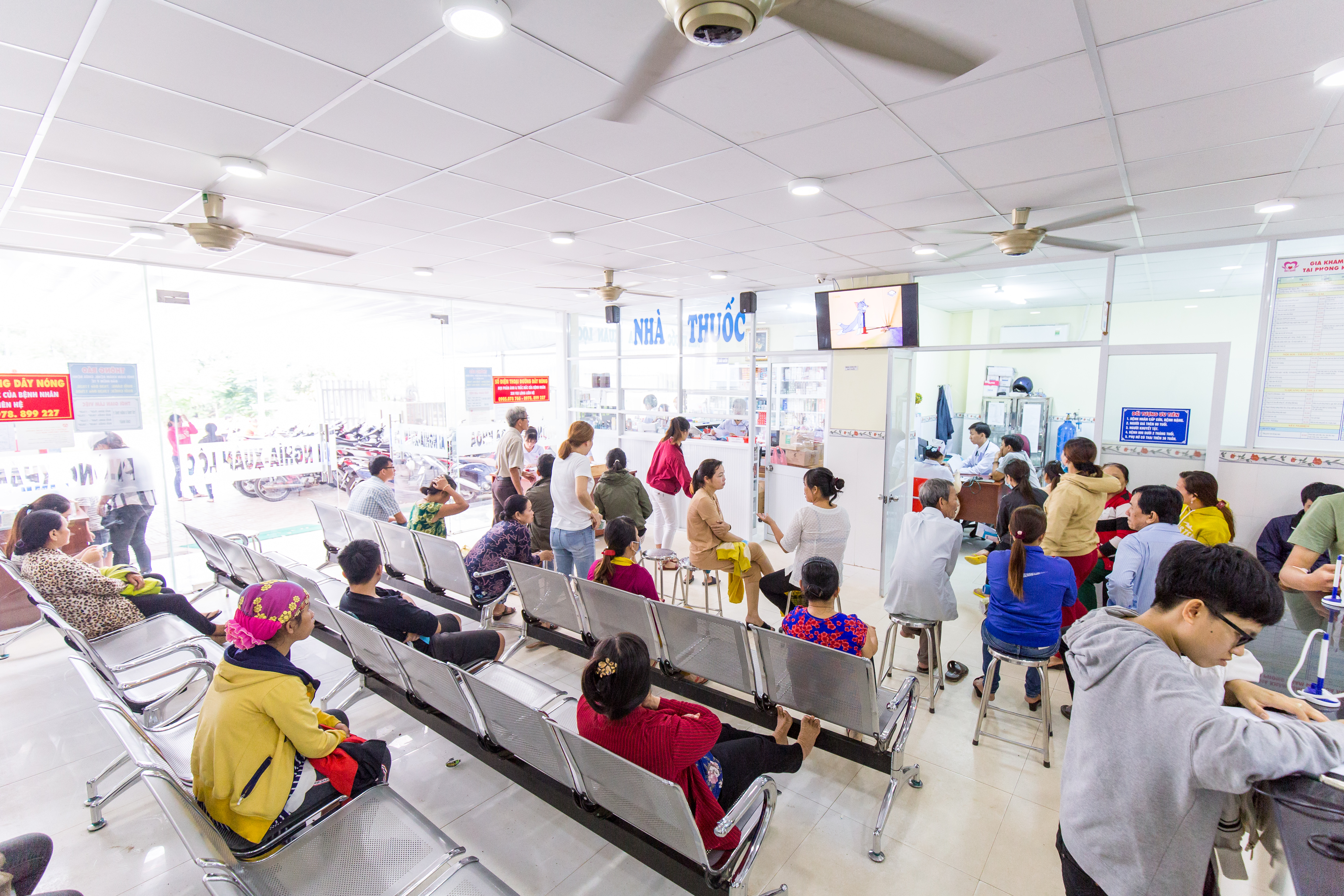 Khu vực thăm khám