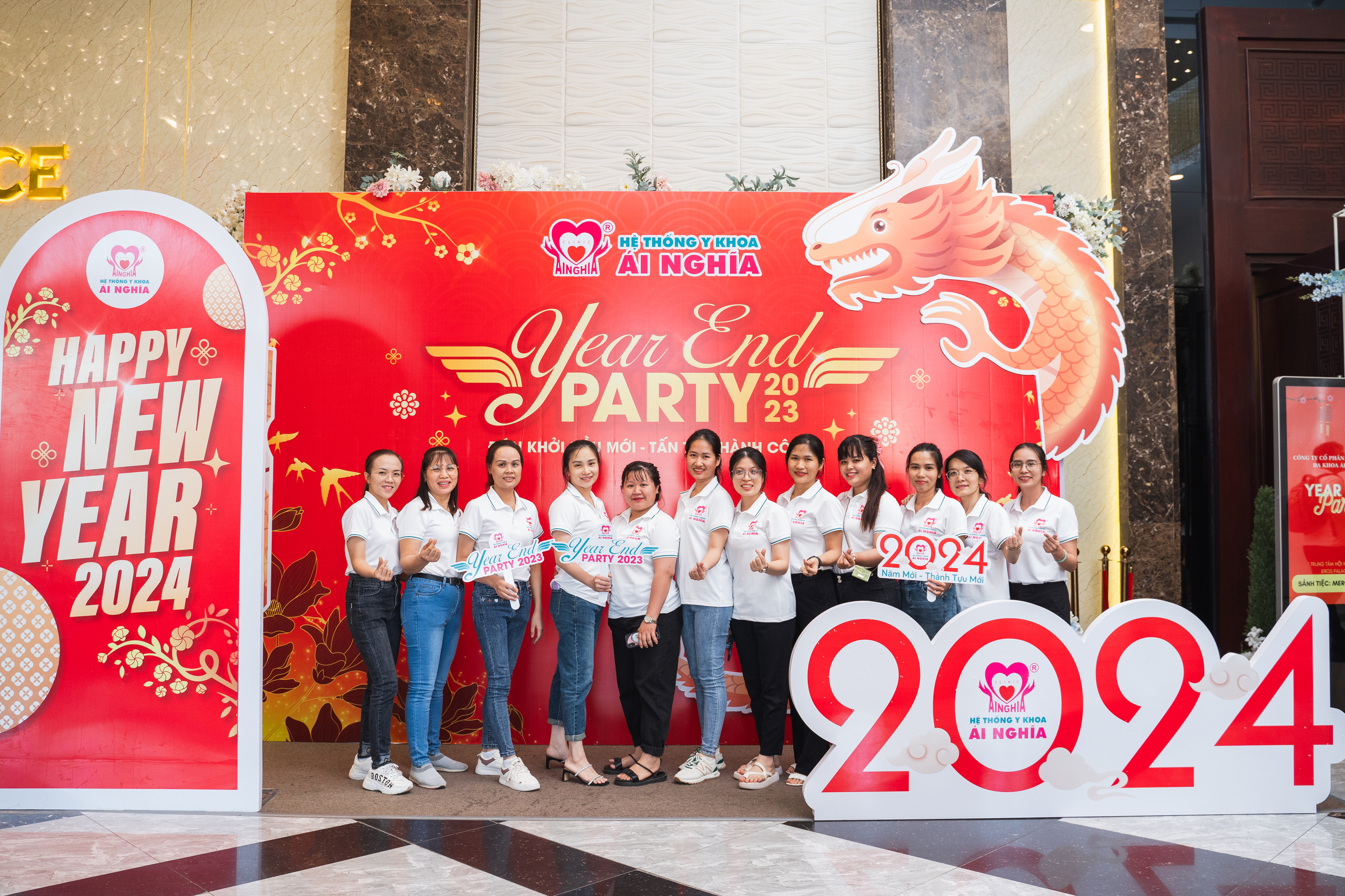 Year end Party 2023 Hệ thống Y khoa Ái Nghĩa