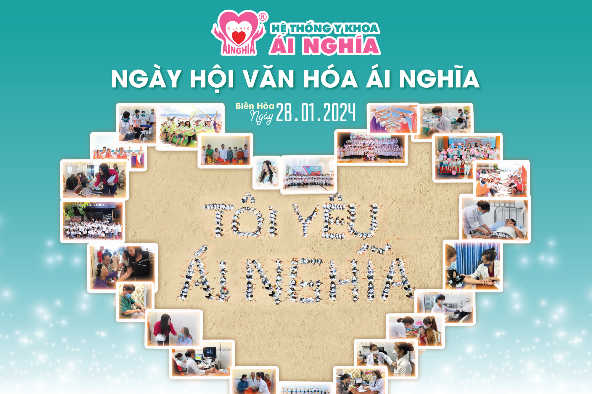 Ngày Hội Văn Hóa Ái Nghĩa lần 1: Chủ đề "Một đội ngũ - Một tầm nhìn"