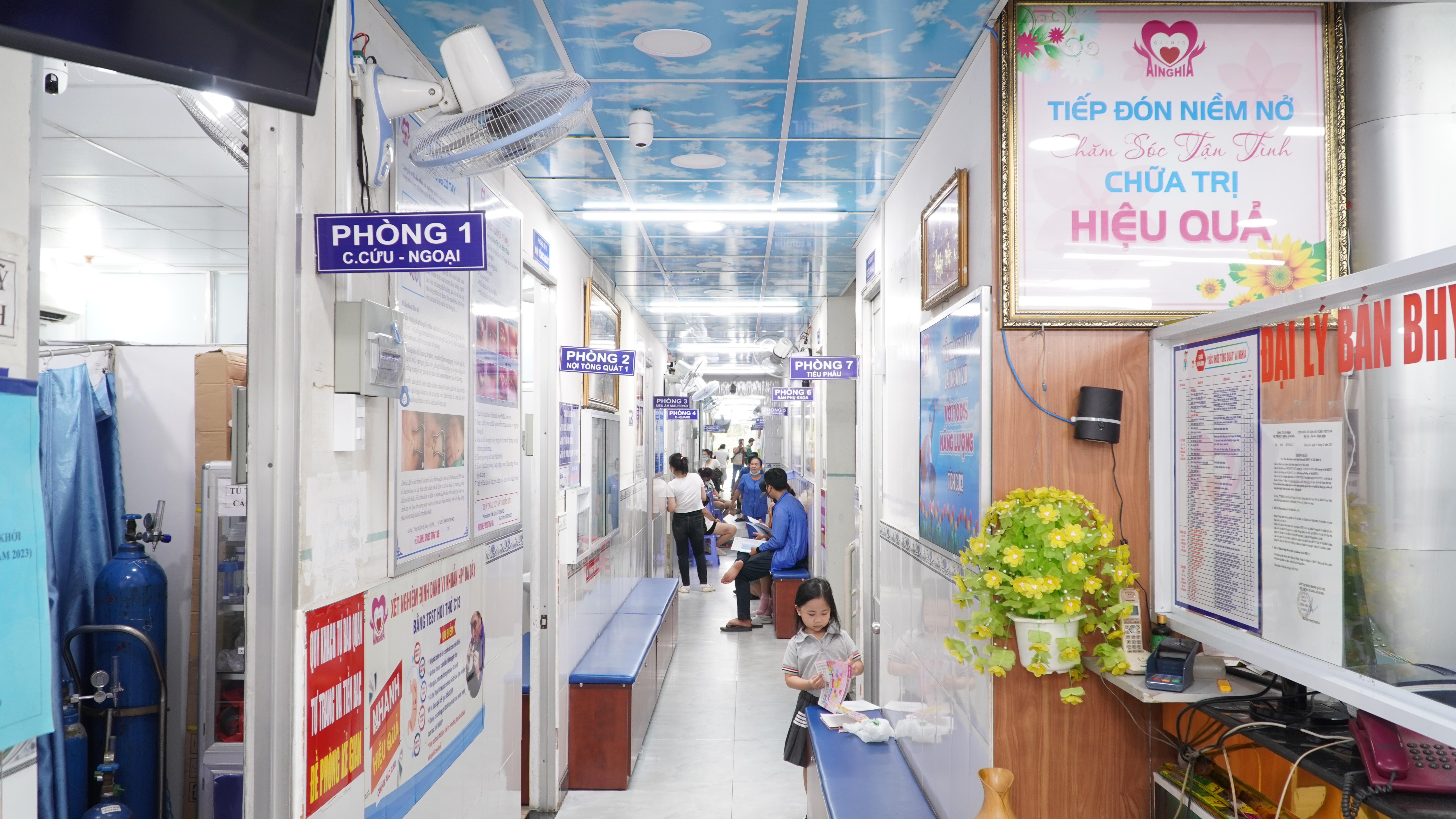 Khu vực phòng khám chuyên khoa