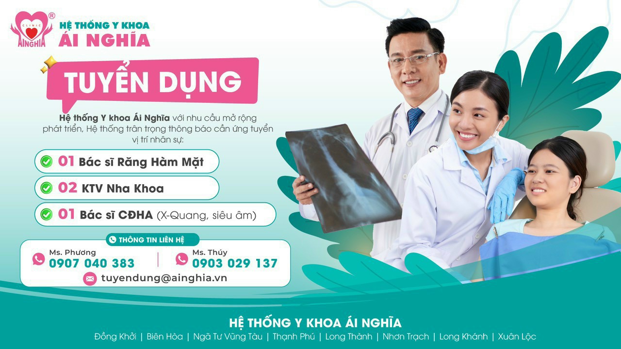Thông báo tuyển dụng Tháng 03/2024