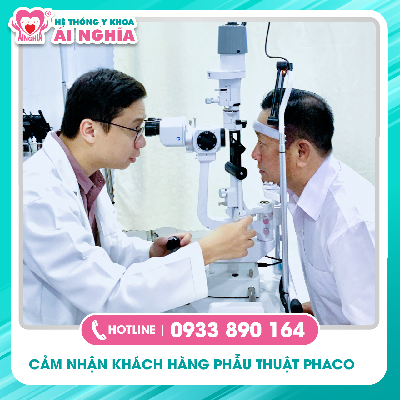 Chia sẽ chú Nguyễn Hoàng Thanh sau Phẫu thuật Phaco tại trung tâm điều trị Mắt Kỹ thuật cao Sài Gòn - Ái Nghĩa Long Khánh