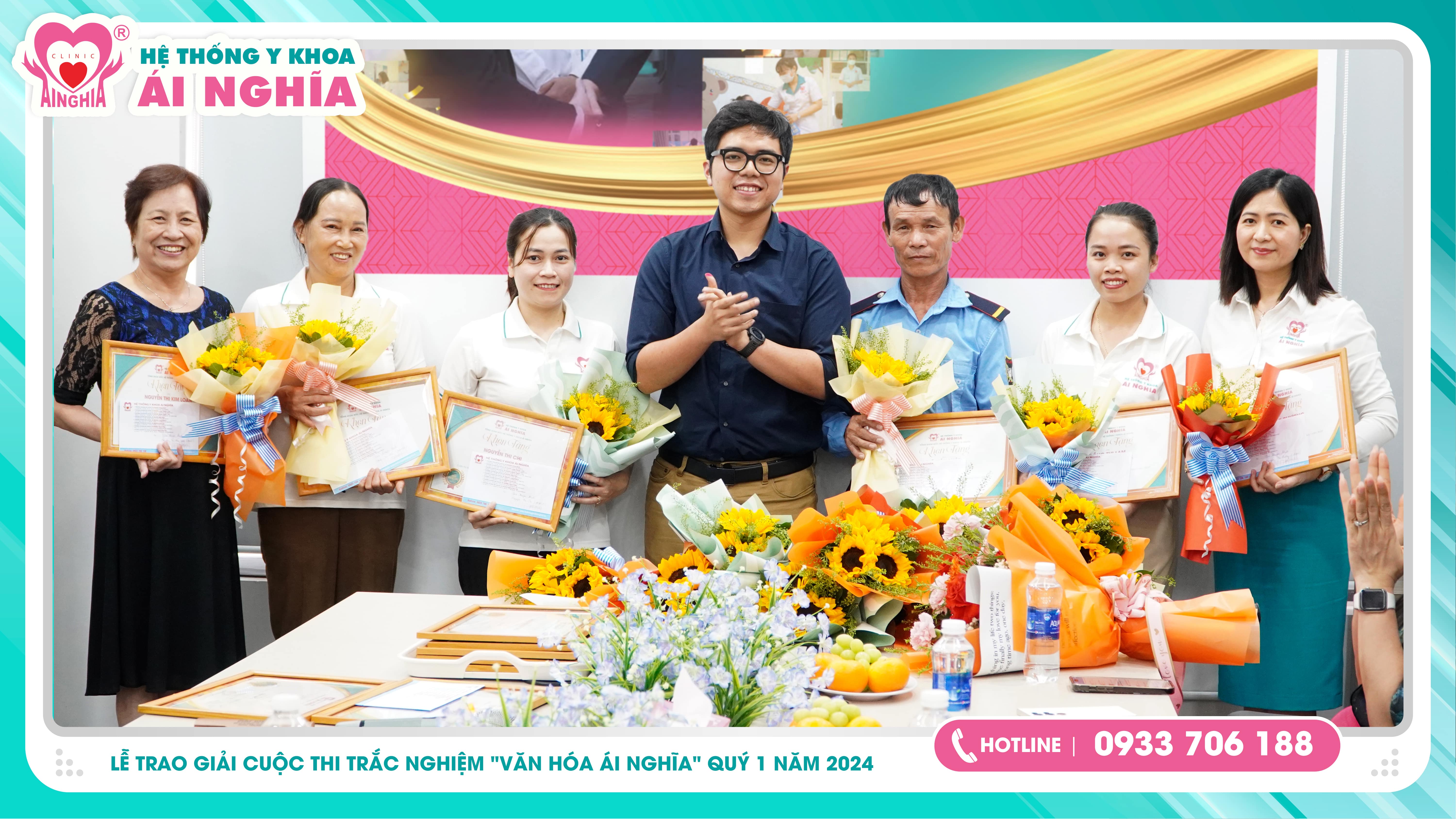 Trao thưởng Cuộc thi online Văn hóa doanh nghiệp quý 1 năm 2024