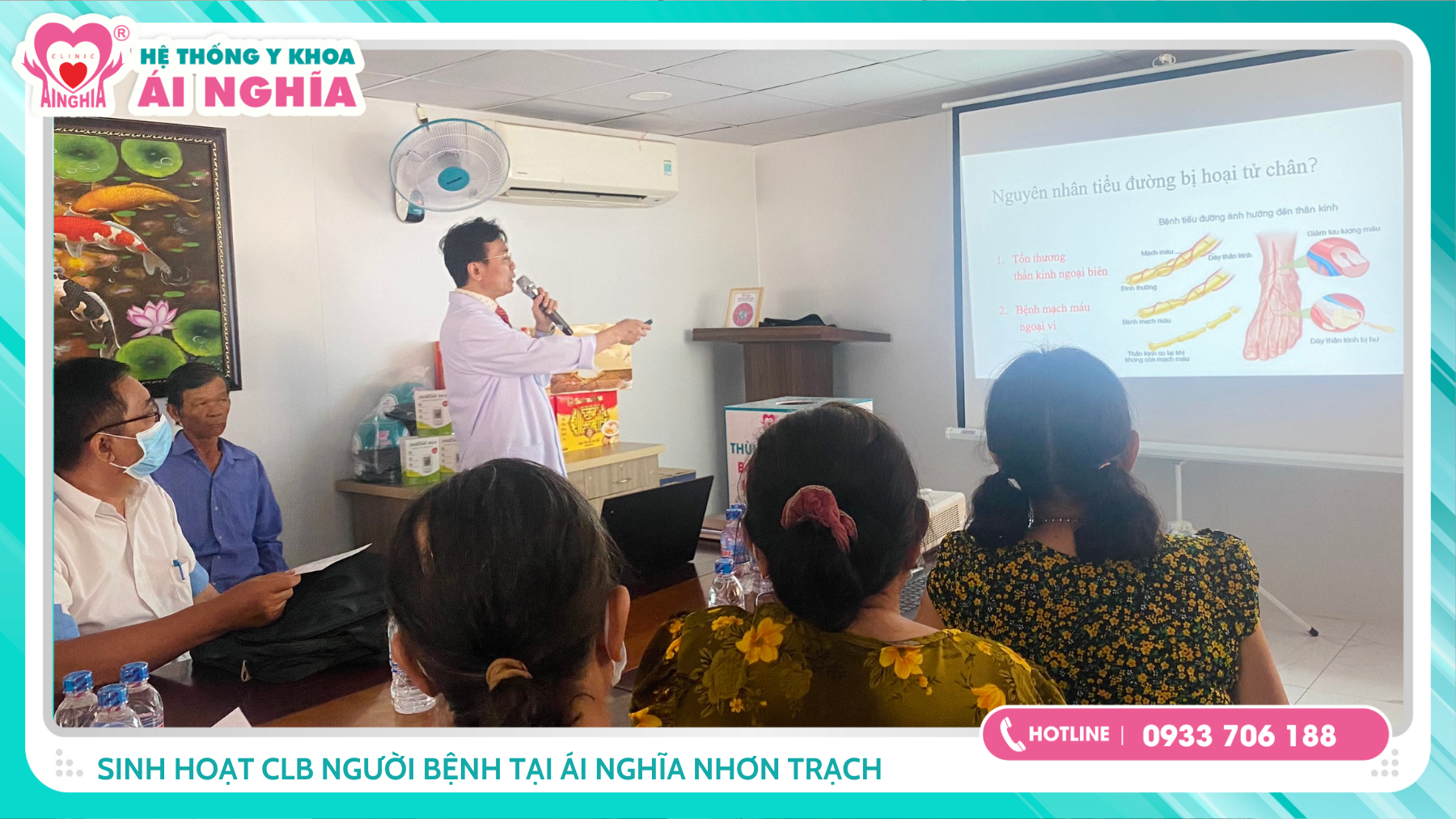 Sinh hoạt CLB người bệnh Đái thái đường tại Ái Nghĩa Nhơn Trạch