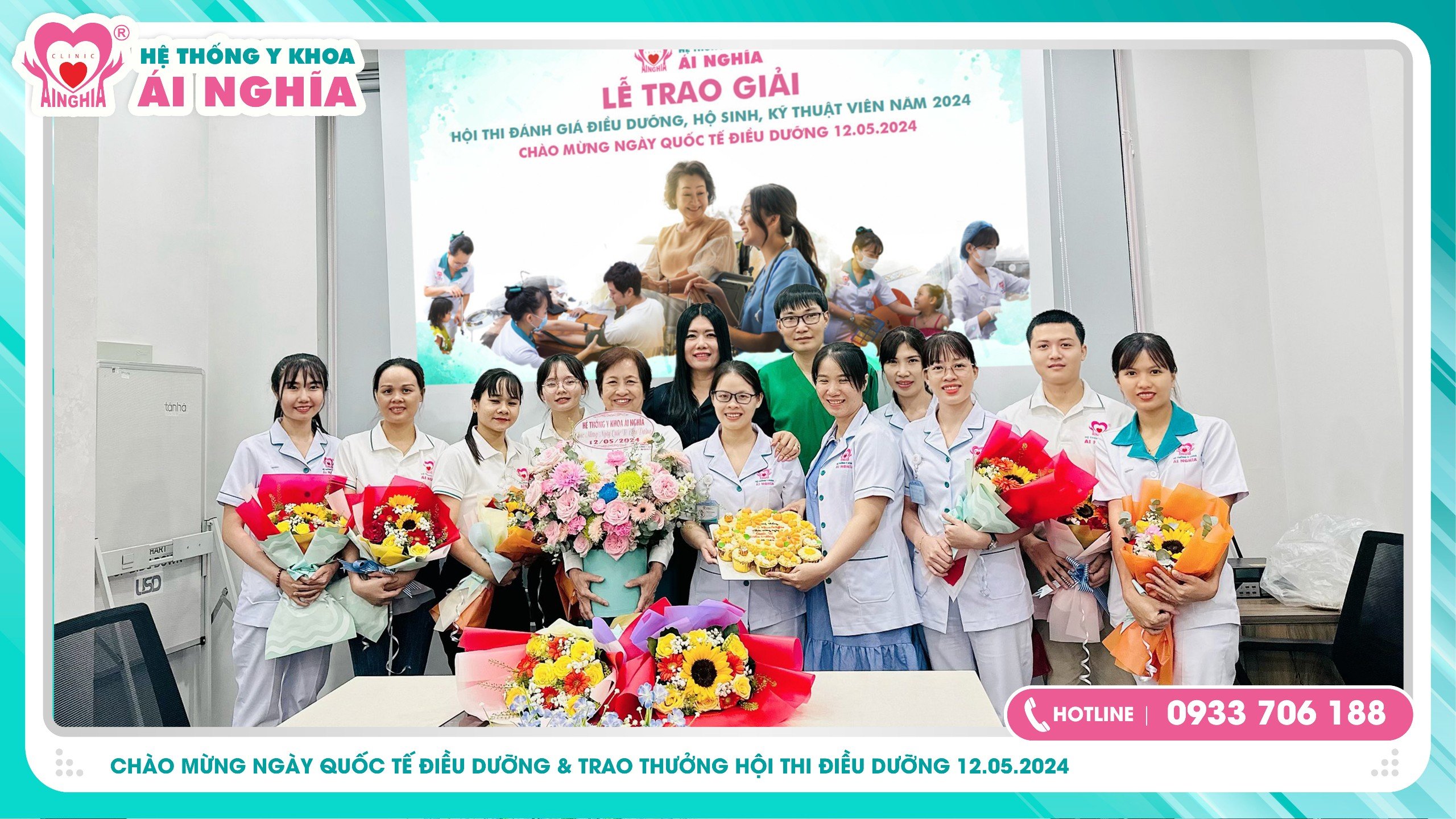 Hệ thống Y khoa Ái Nghĩa kỷ niệm ngày Quốc tế điều dưỡng và Trao thưởng hội thi Điều dưỡng 2024