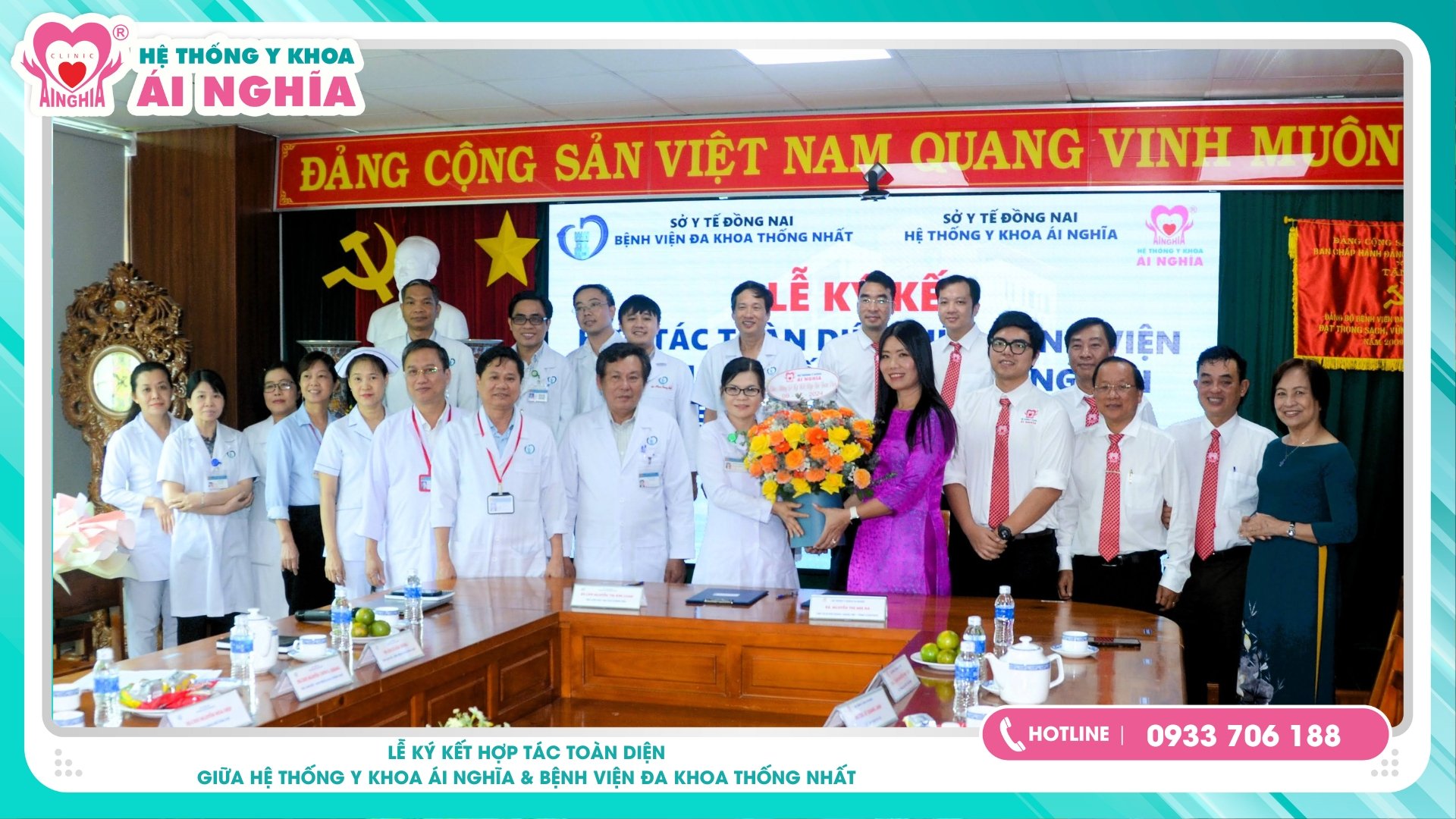 Hệ thống Y khoa Ái Nghĩa và Bệnh viện Đa khoa Thống Nhất Đồng Nai ký kết hợp tác toàn diện!