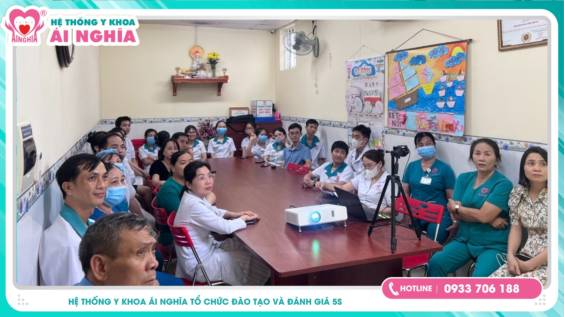 Hệ thống Y khoa Ái Nghĩa tổ chức và đào tạo đánh giá 5S!