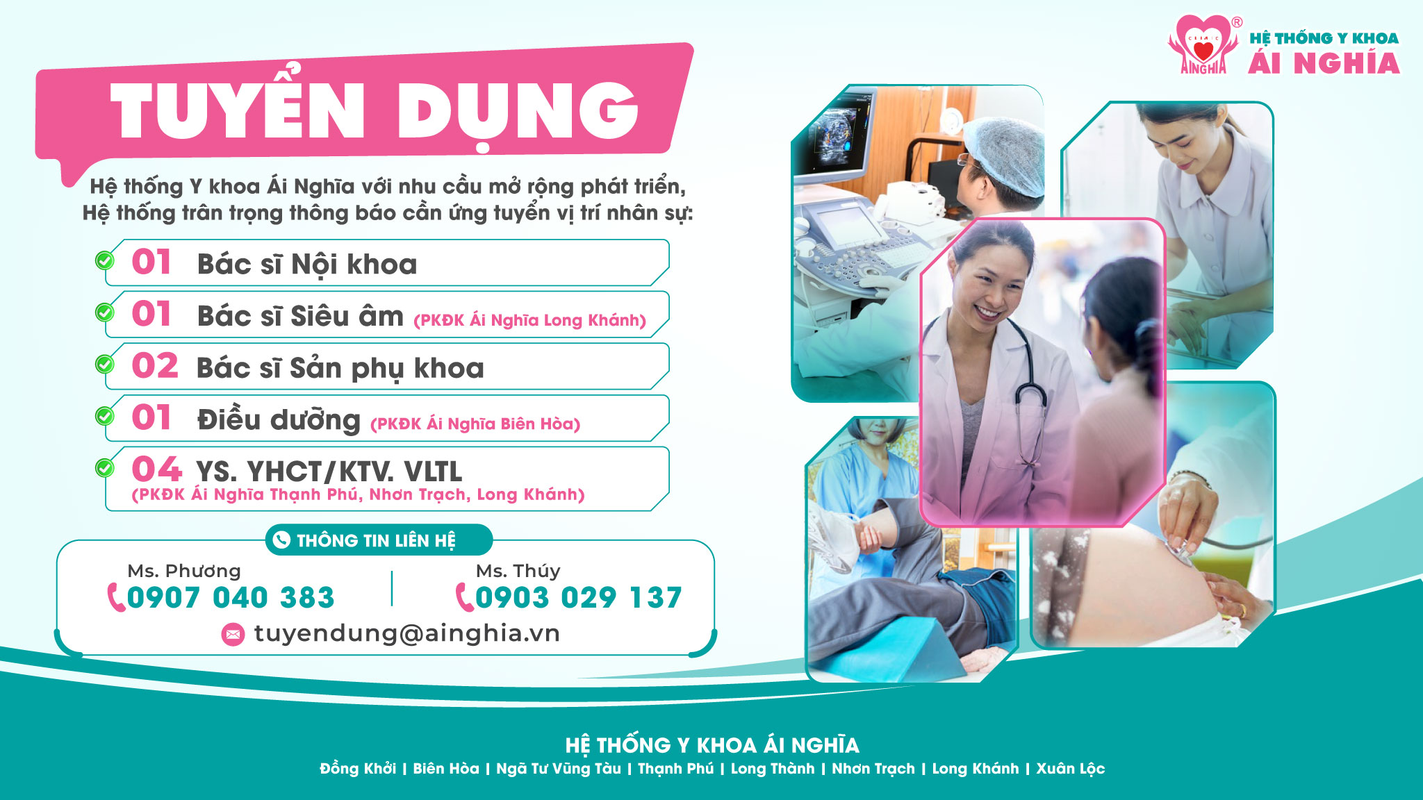 Thông báo tuyển dụng Tháng 09/2024.