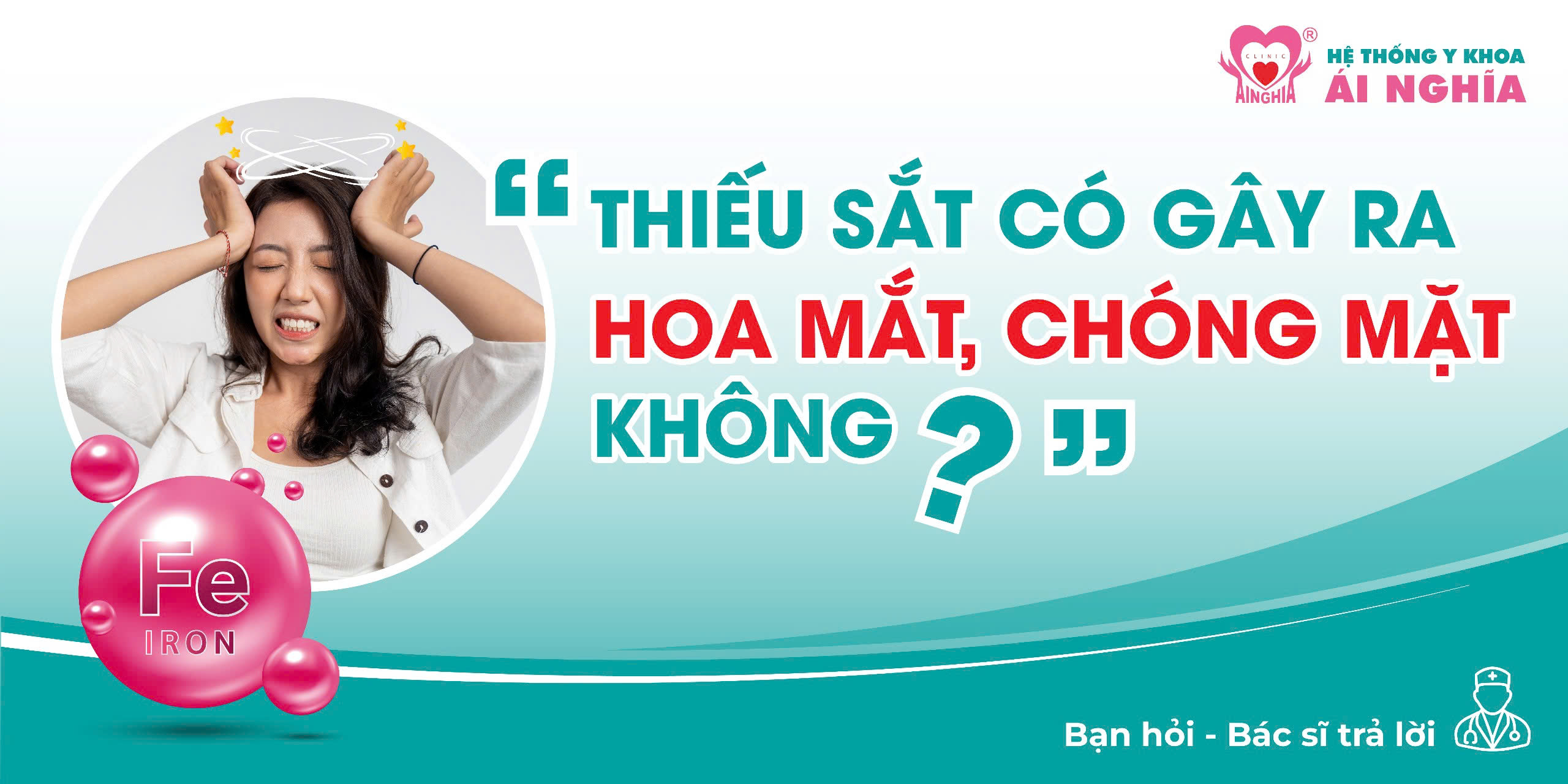 Bạn hỏi – Bác sĩ trả lời: Thiếu sắt có gây ra hoa mắt, chóng mặt không?