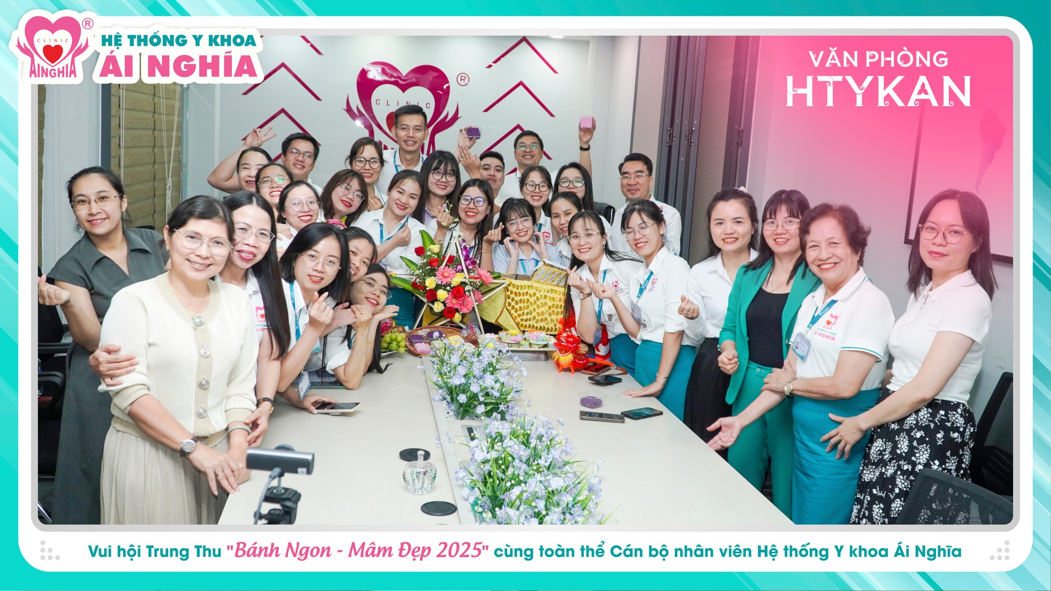 Hệ thống Y khoa Ái Nghĩa tổ chức nhiều hoạt động sôi nổi dịp Trung thu năm 2025