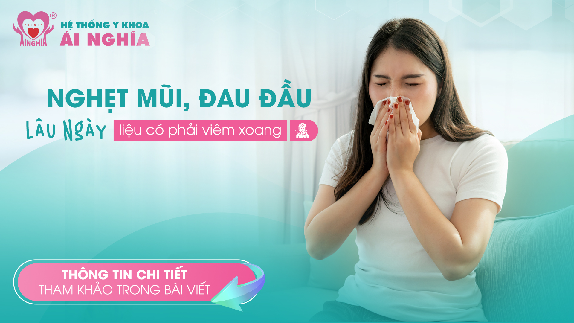 Nghẹt mũi, đau đầu lâu ngày - Liệu có phải viêm xoang?