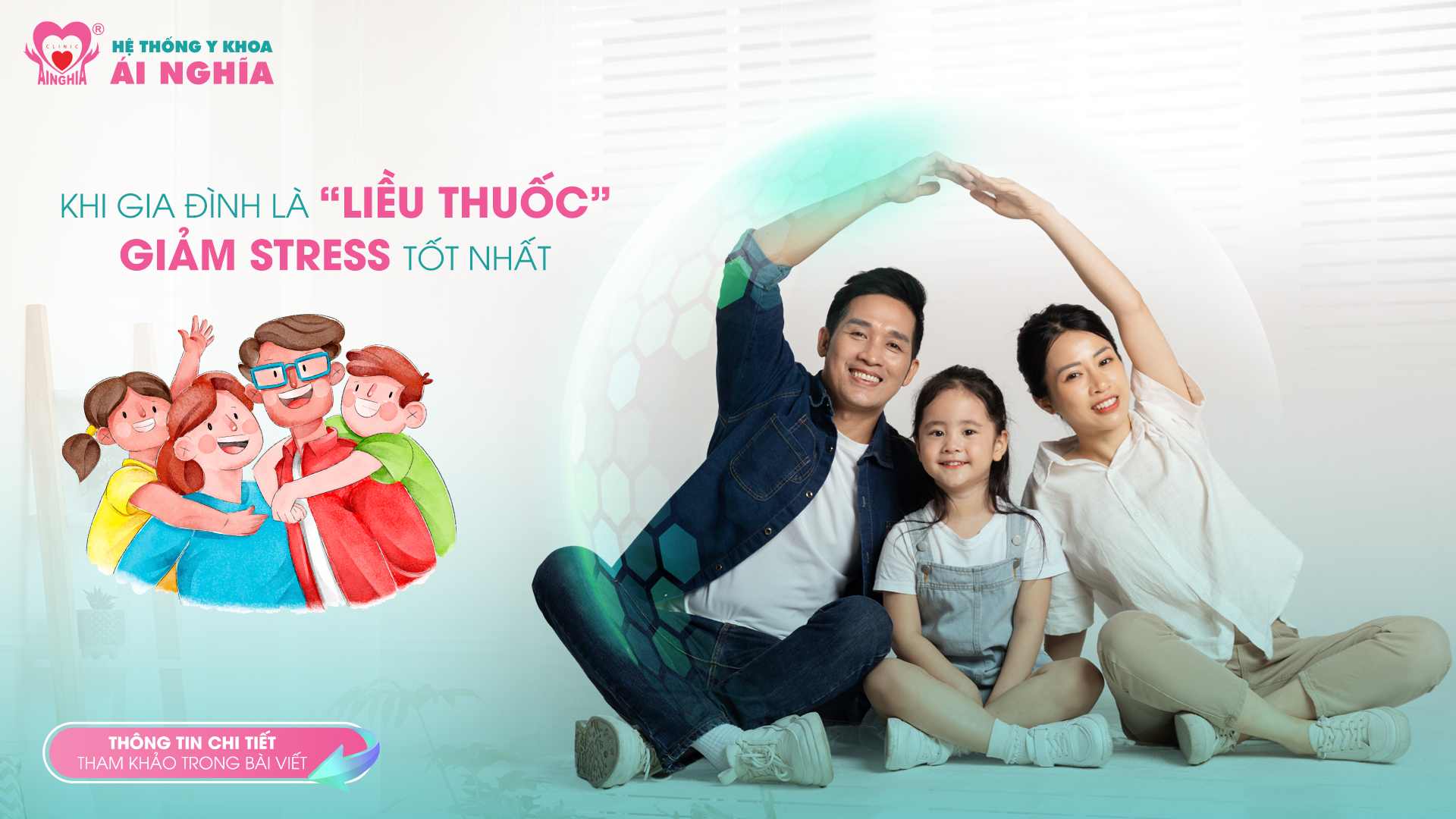 Khi gia đình là "liều thuốc" giảm stress tốt nhất